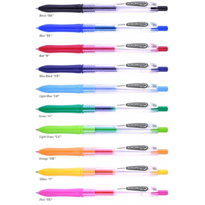 Pulpen Gel Kokoro Zebra Kokoro Color 0,5mm